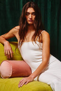 D3032F -Ribbed Bodycon Long Slip Dress