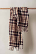 Soft Brushed Classic Plaid Fringe Scarf