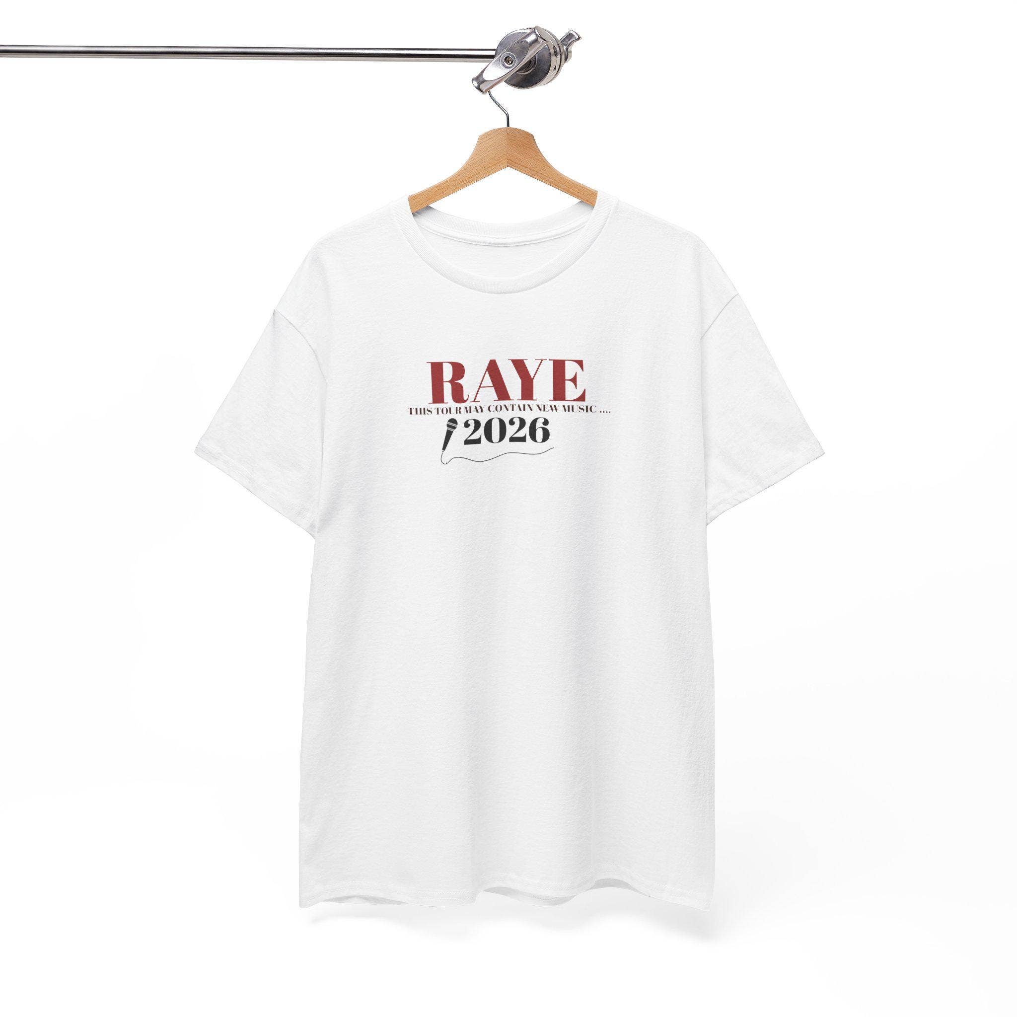 Raye Tour Unisex Tee Concert Merch Music Lover Gift