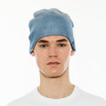Knit Hat in Gradiant Blue Steel