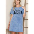 Be the Light - Mineral Wash Dress