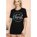 Christ Philippians 4 13 Short Sleeve Tee