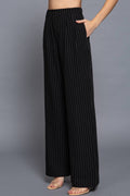 ..SI-26845 Pin Stripe Woven Straight Pants