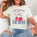 July 4th Graphic Tee | Land of the Free | Bella Canvas