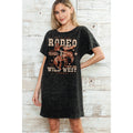 Rodeo Wild West  - Mineral Wash Graphic Dress