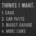 Car Things I Want Men's T Shirt