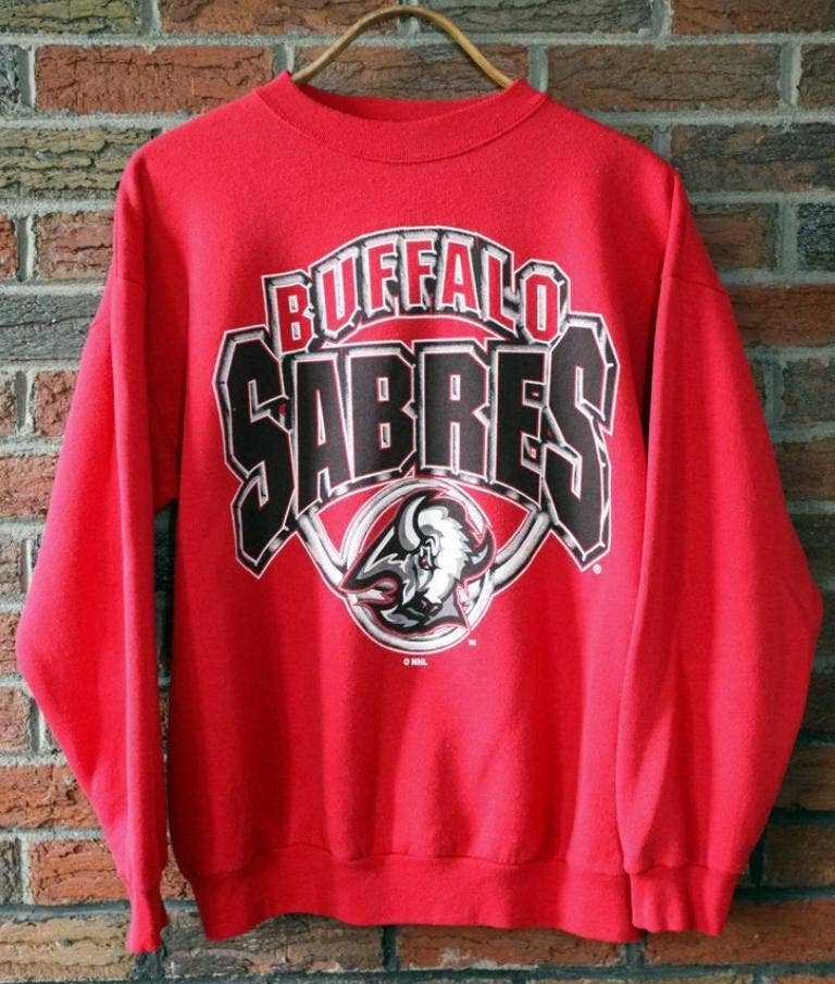 Vintage Buffalo Sabres Hockey Team Crewneck Sweatshirt