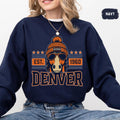 Denver Football Vintage Crewneck Sweatshirt