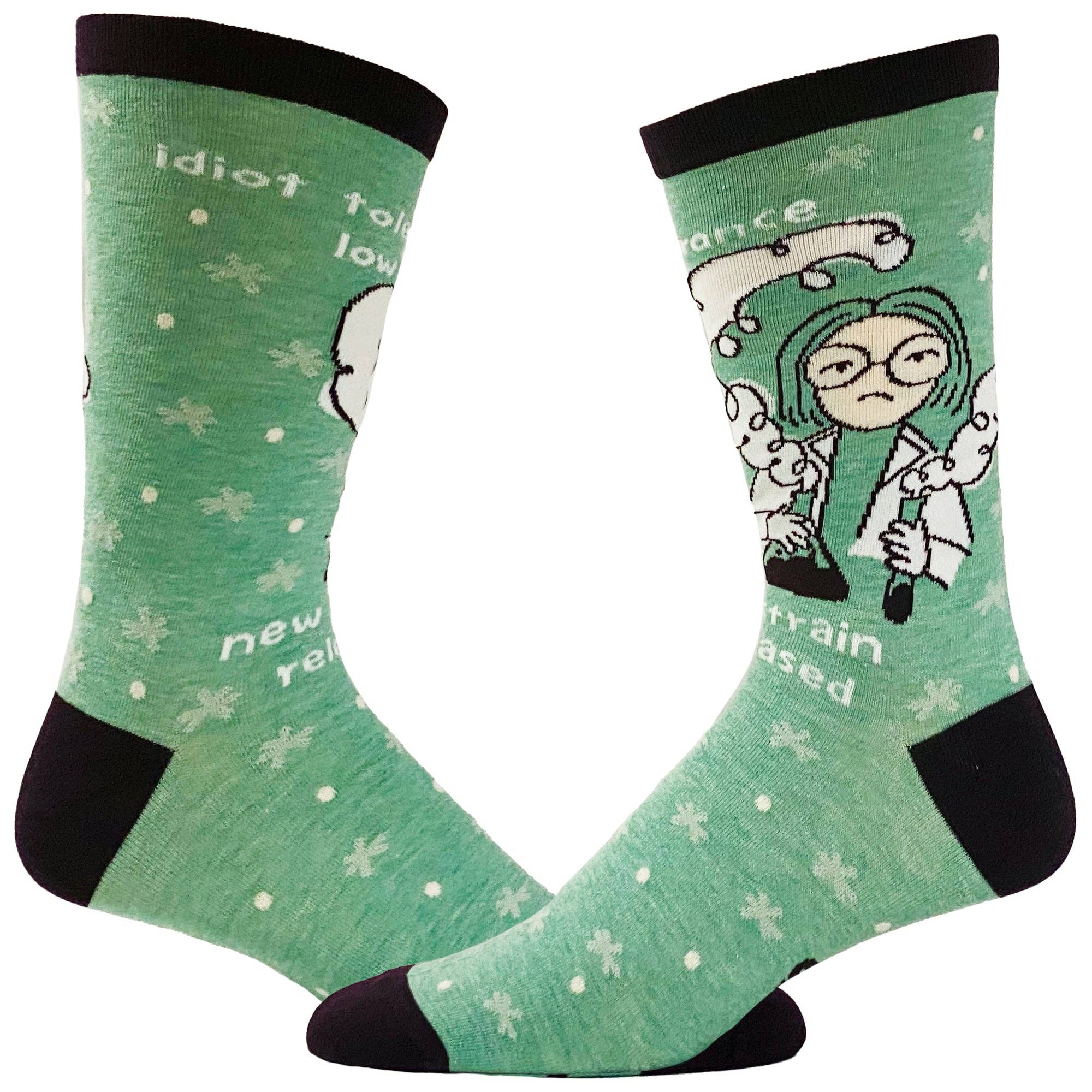 Men's Idiot Tolerance Low Socks