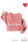 He Is Risen  Plus Graphic Sweatshirt