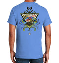 Men's Maryland Blue Crab Short Sleeve Carolina Blue Cotton T-Shirt