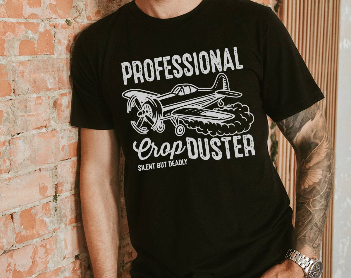 Professional Crop Duster - Dad Father's Day T-Shirt