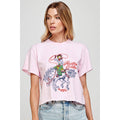 Good Vibes Clib Graphic Crop Top