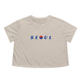 Korean Flag Trigram Seoul Aesthetic Cropped Tee