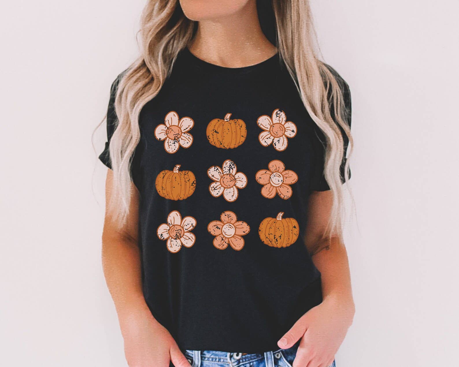 Retro Pumpkins T-Shirt