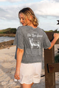 The Parable of the Lost Sheep   Cropped Mineral Graphic Top