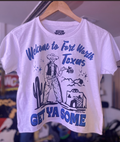 Get Ya Some Fort Worth Baby Doll Cropped Tee