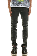 Basic Waxed Skinny Pants