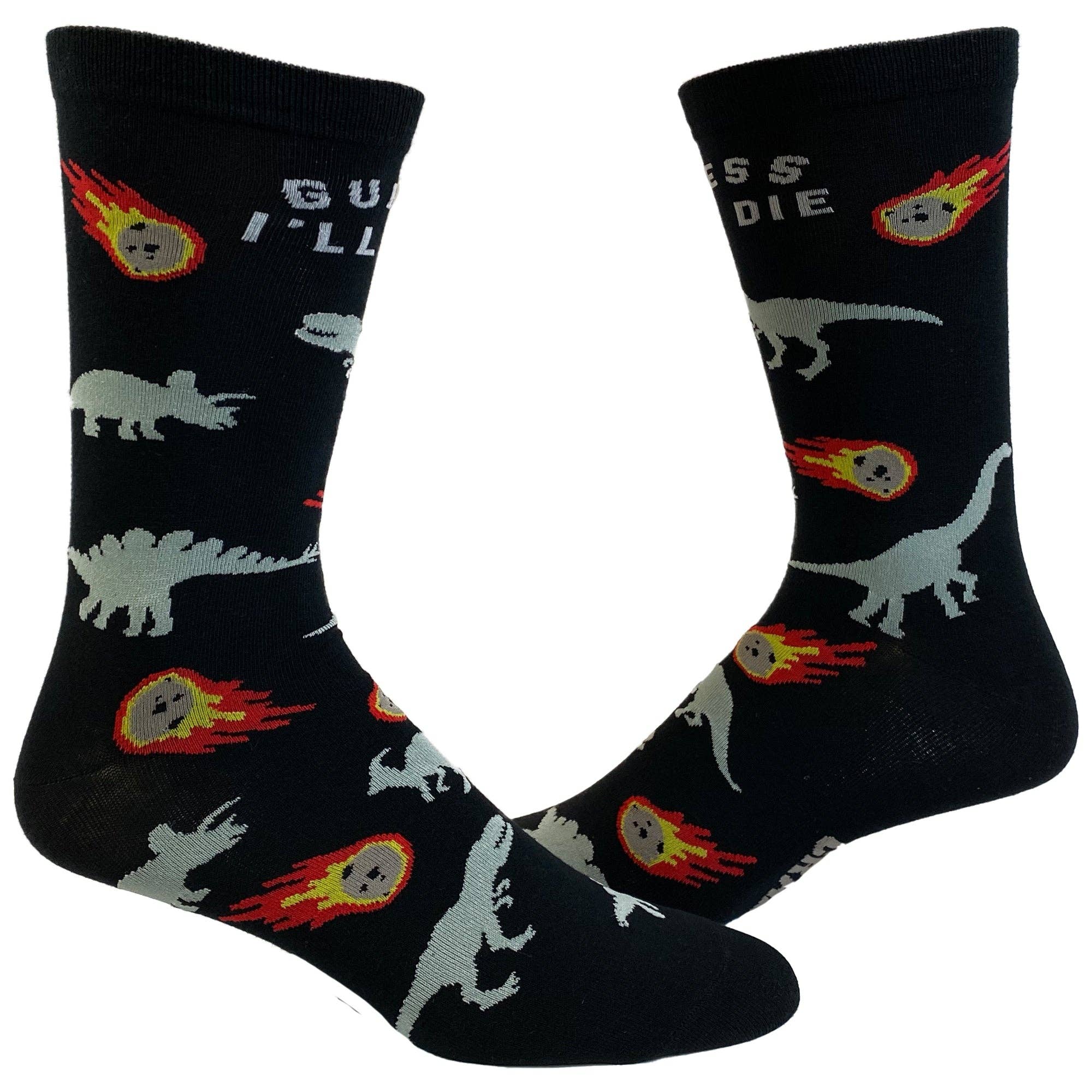 Mens Guess I'll Die Socks
