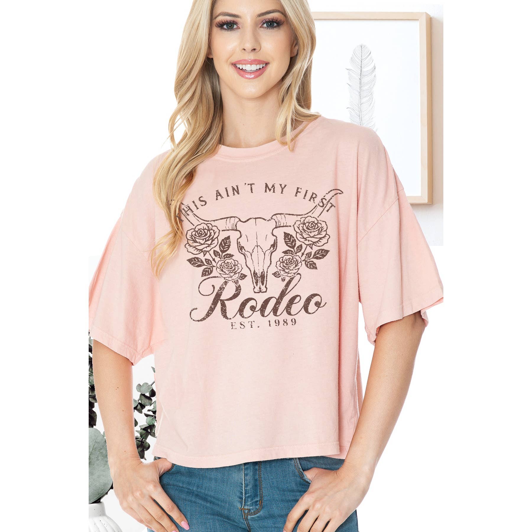 This Aint My First Rodeo  - Cropped Top