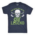 The Man the Myth the Golf Legend Men's T Shirt