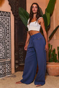 IP5462 Oversized Sweatsuit Pants with Zipper Pockets