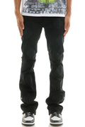 Embroidery Flare Jeans