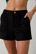 Lacing Pocket Detailed Shorts
