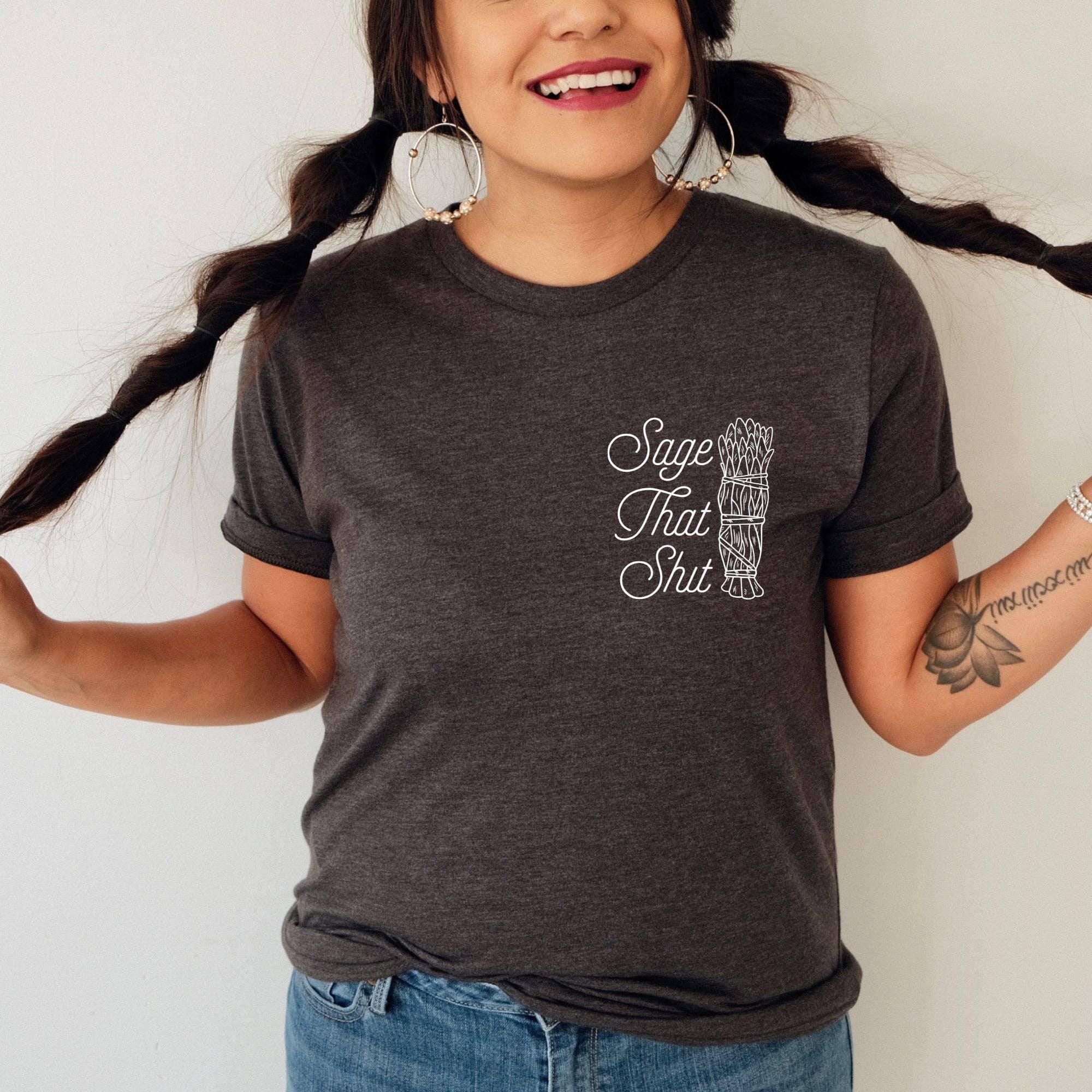 Sage That Shit Pocket Graphic Tee 102(Dtf)