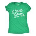 If Found Return To the Pub Women's T Shirt