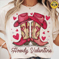 Retro Western Cowboy Boots Love Xoxo Garment