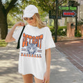 Detroit Tigers Vintage Baseball Tee - Game Day Apparel