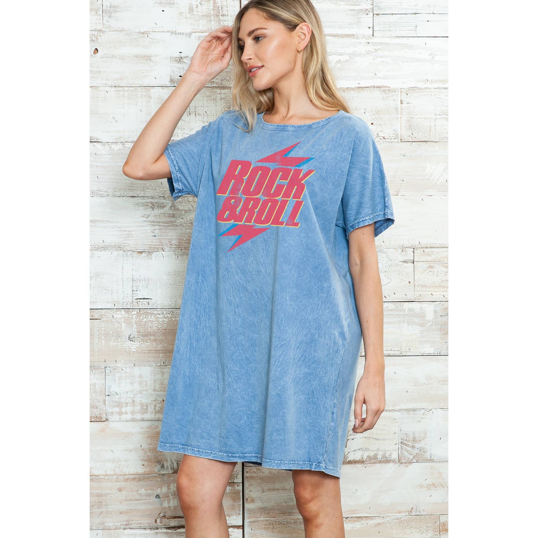 Rock N Roll - Mineral Wash Dress