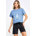 Campfire Stories Vintage Graphic Crop Top