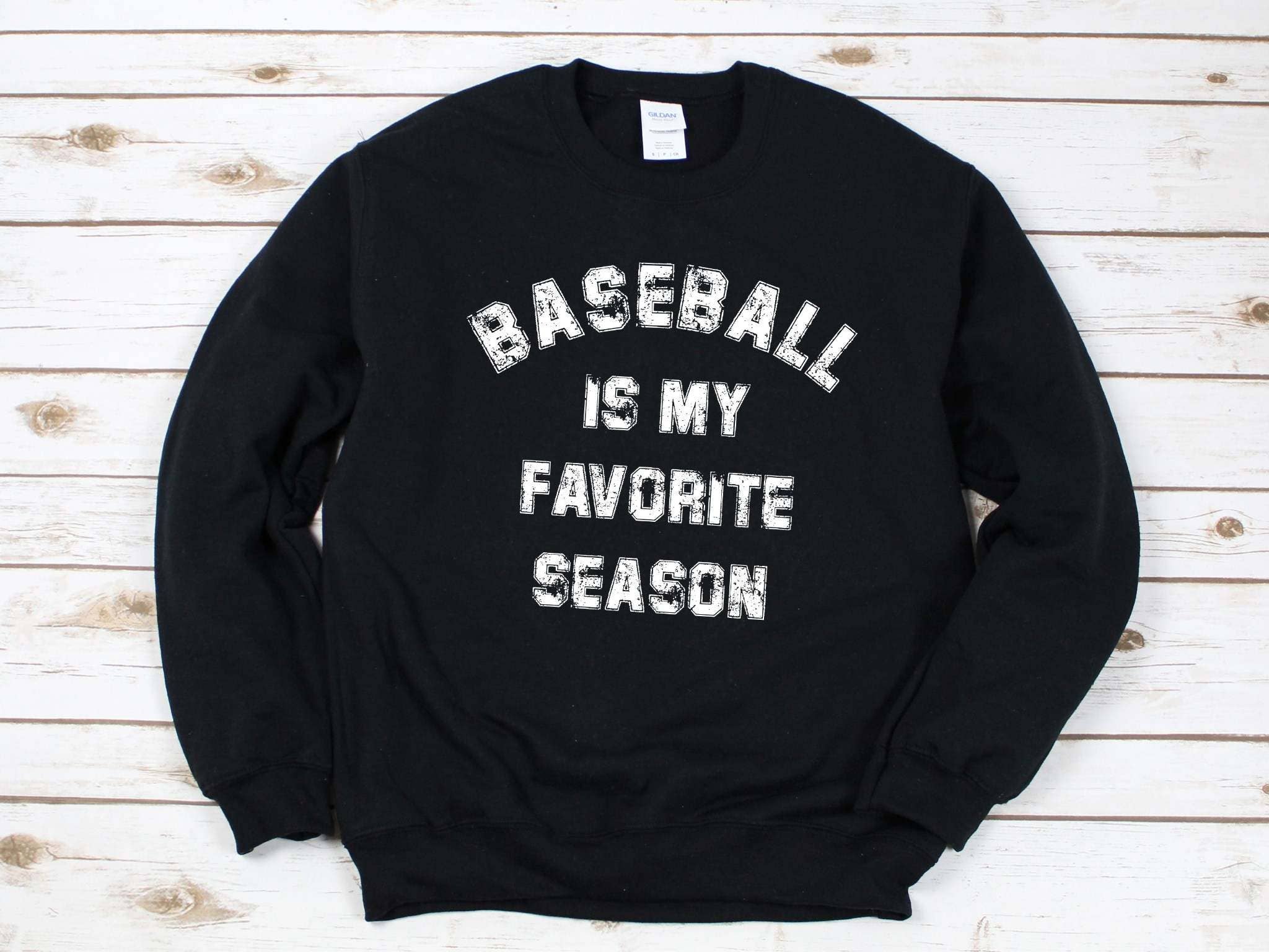 Game Day Baseball Is My Favorite Season Graphic Sweatshirt