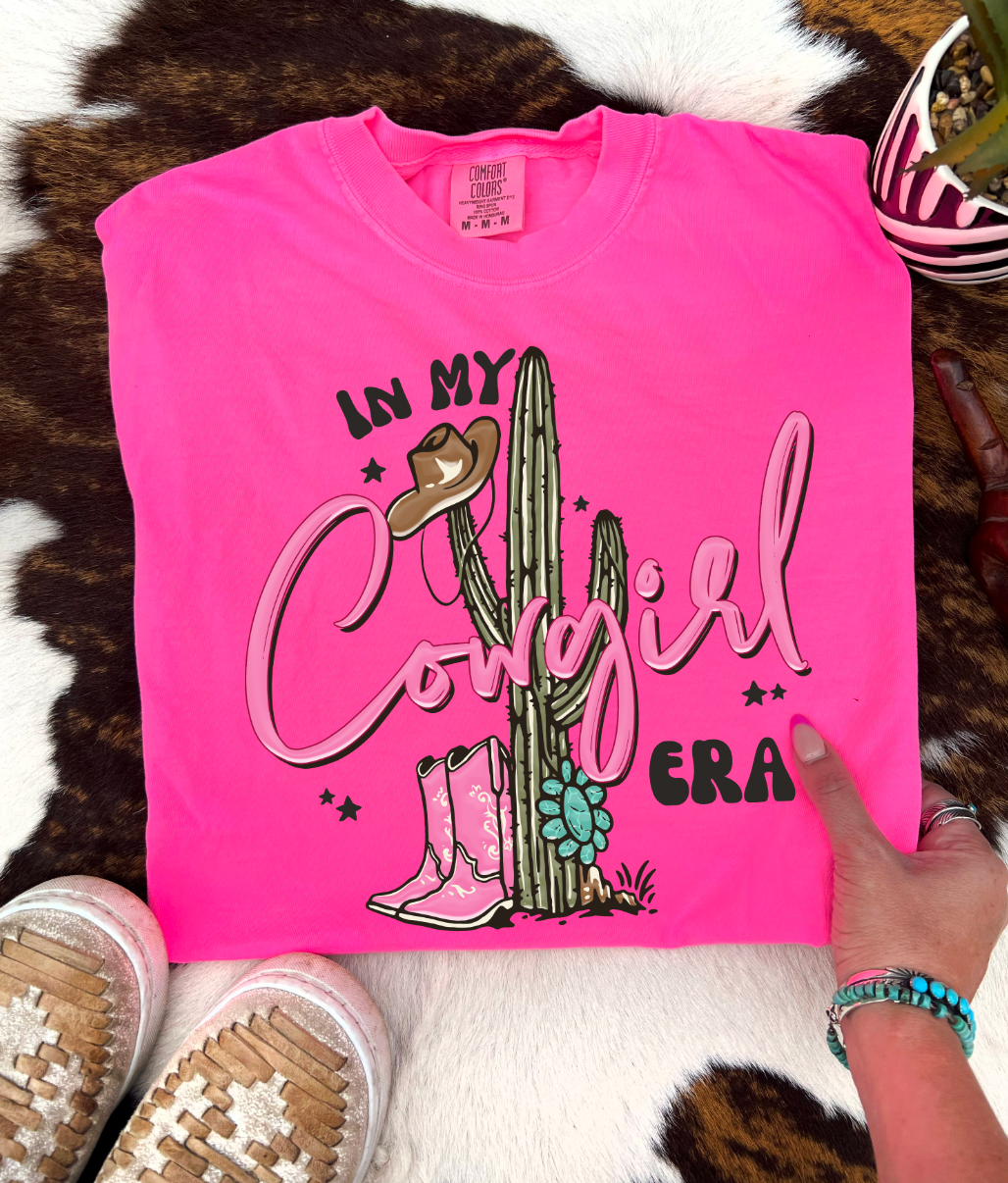 In My Cowgirl Era - Comfort Color - Multiple Color Options