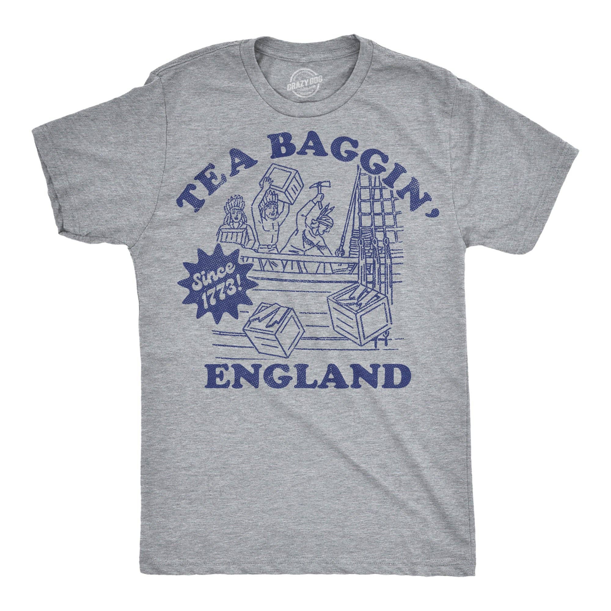 Tea Baggin England Men's T Shirt