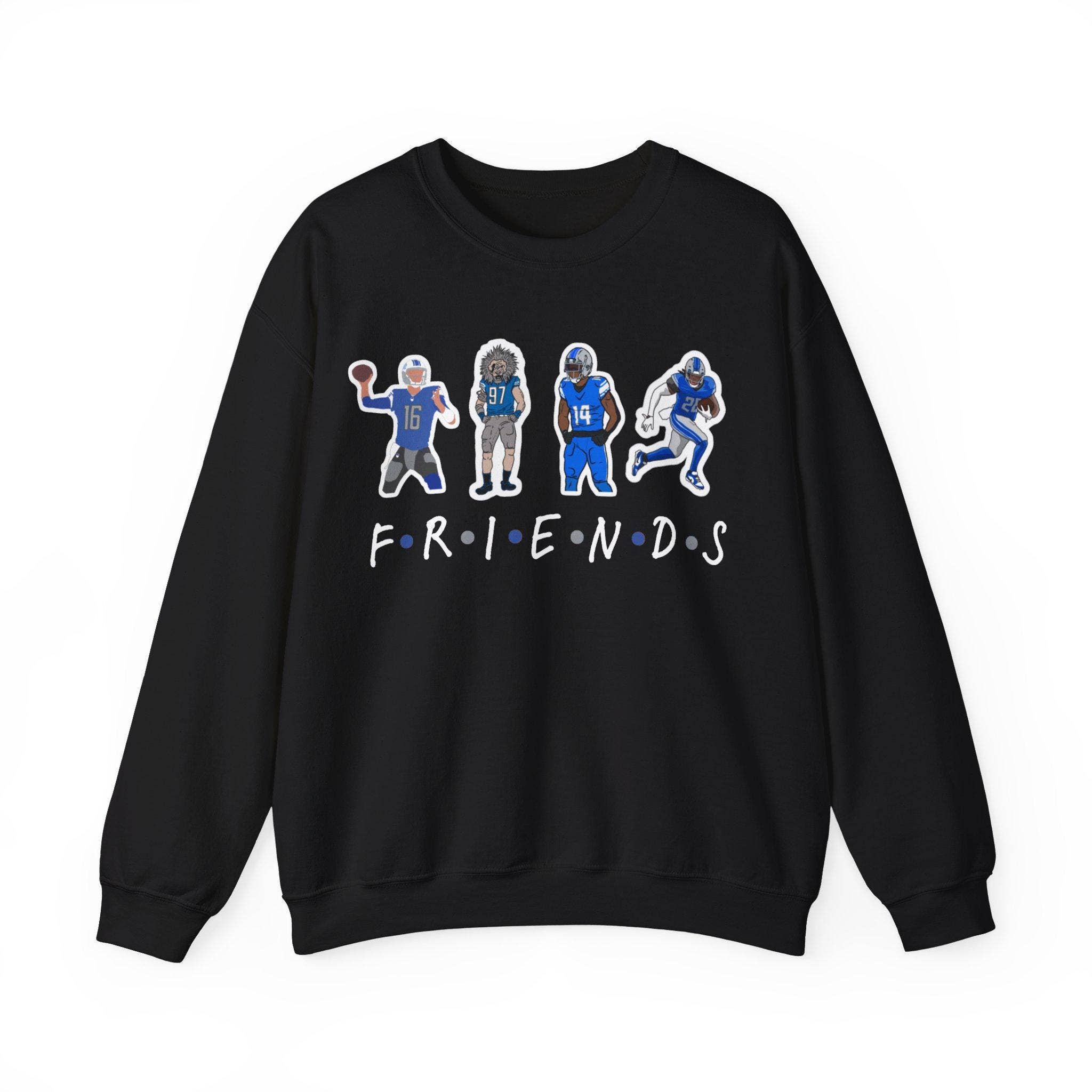 Detroit Legends Sweatshirt - Jared Goff & Aiden Hutchinson