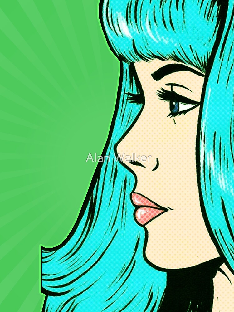 Dramatic Green Pop Art by Octavio00