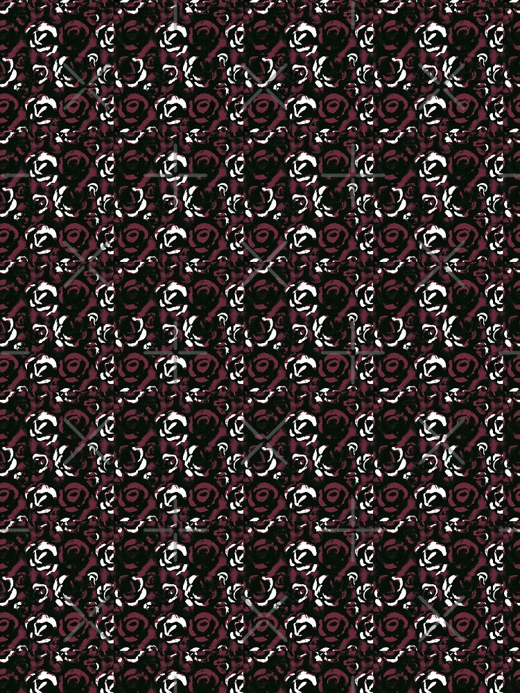 Grunge Contrast Roses by SamJanner
