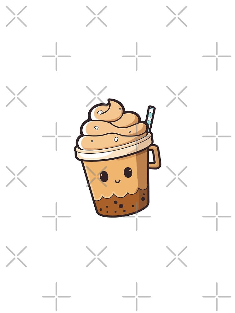 Kawaii Vintage Café Charm by Zanoozi Art Prints