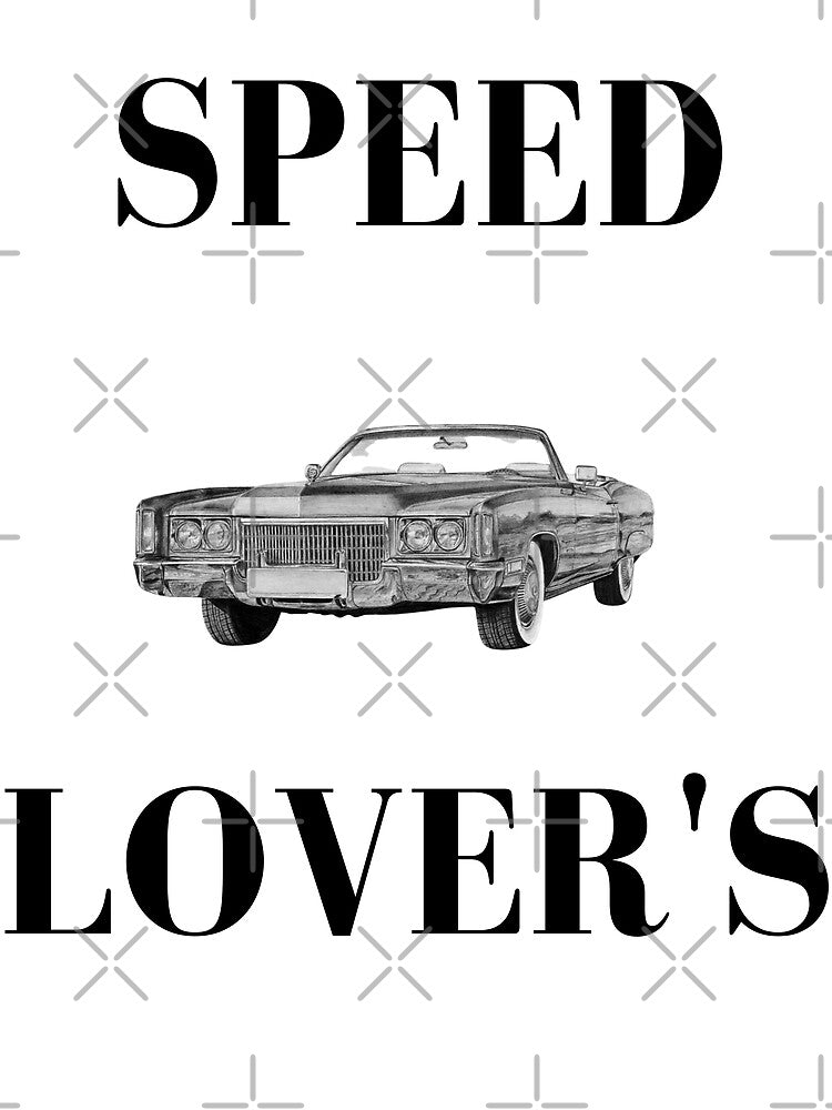 Speed car racer cartoon by Golido