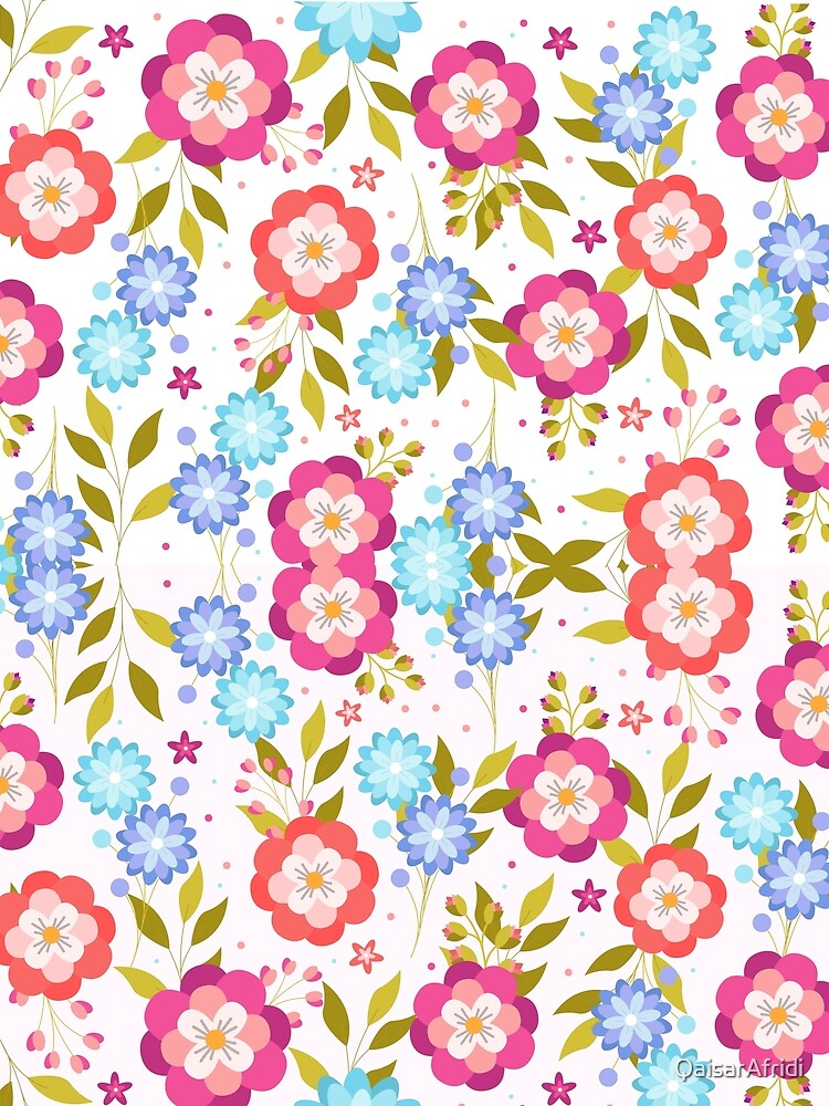 Colour full Flower Design by QaisarAfridi