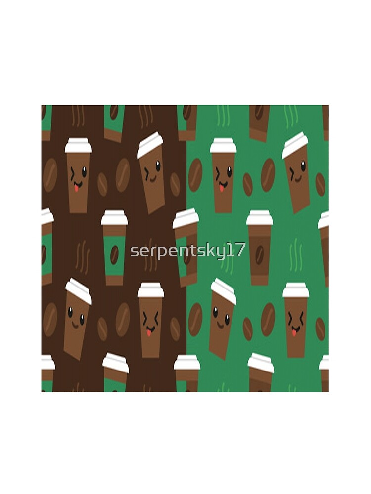 All-Over Coffee Cup Print by SerpentSkyArts