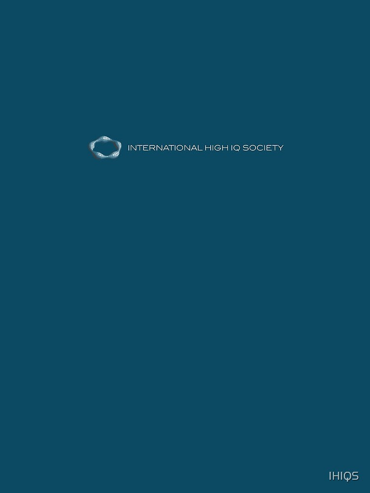 International High IQ Society - Logo Blue by IHIQS