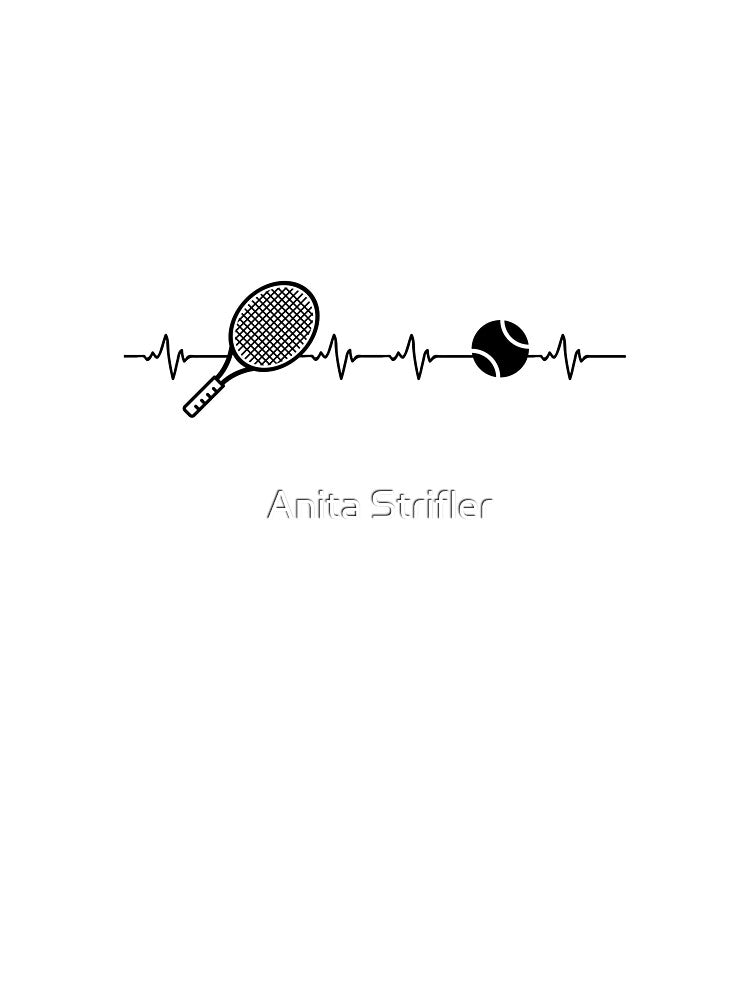 Tennis Heartbeat by Anitastic