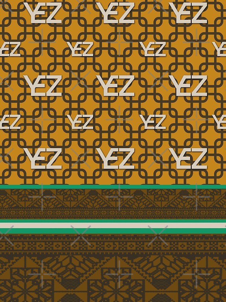 All Over Print Luxury Landscape Golden Sequence Vintage Yez Motif by yez