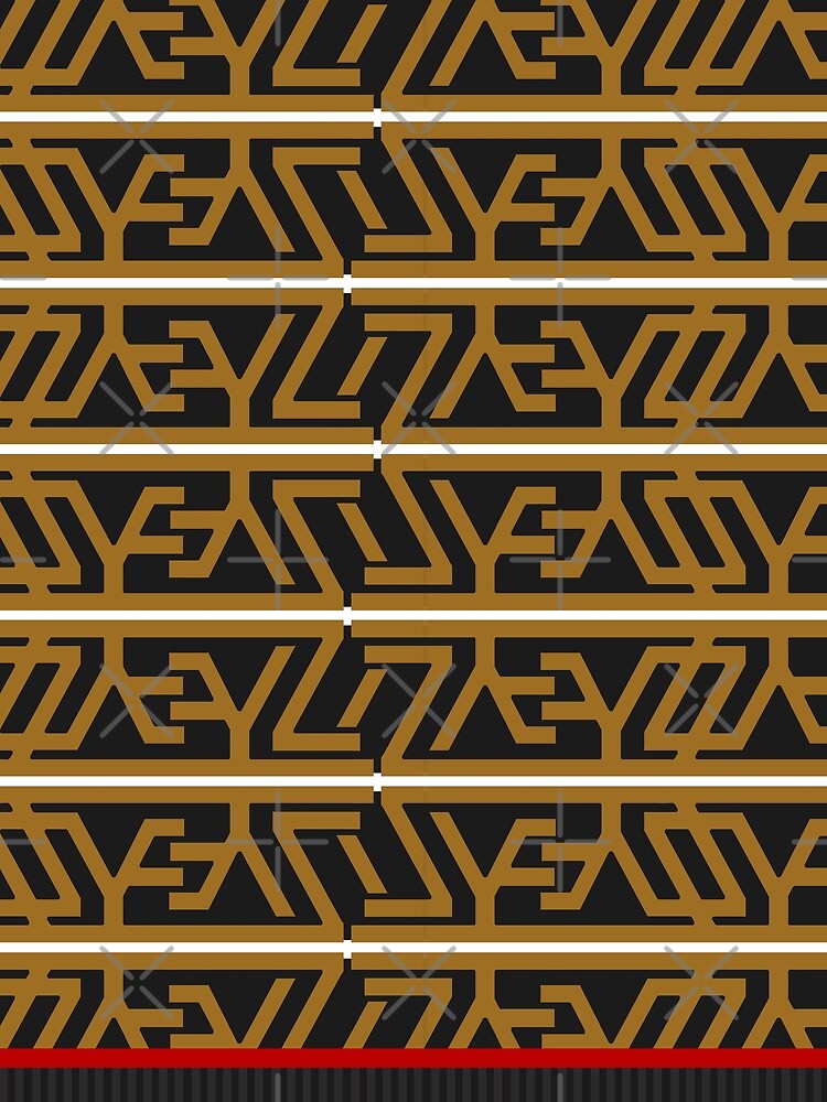 All Over Print Luxury Baroque Gold Elegance Motif by yez