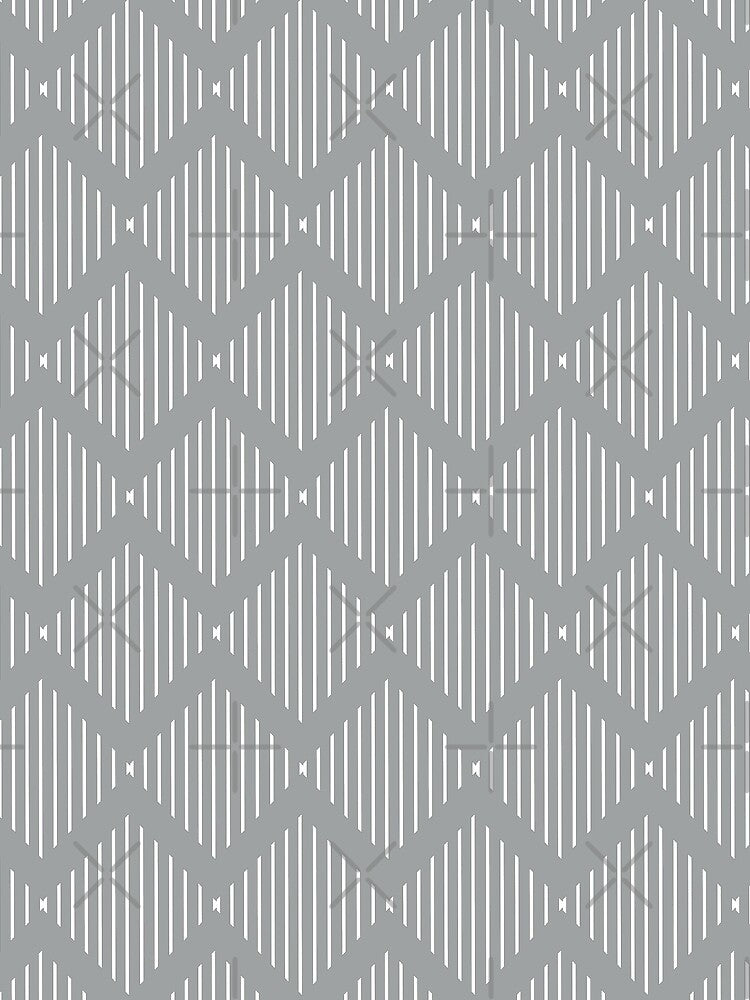 Grey zig zag pattern by Samridhi Verma