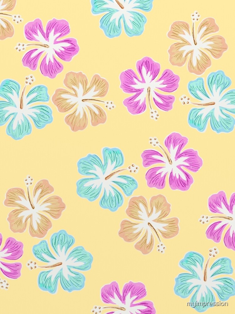 Hibiscus Print by myimpression
